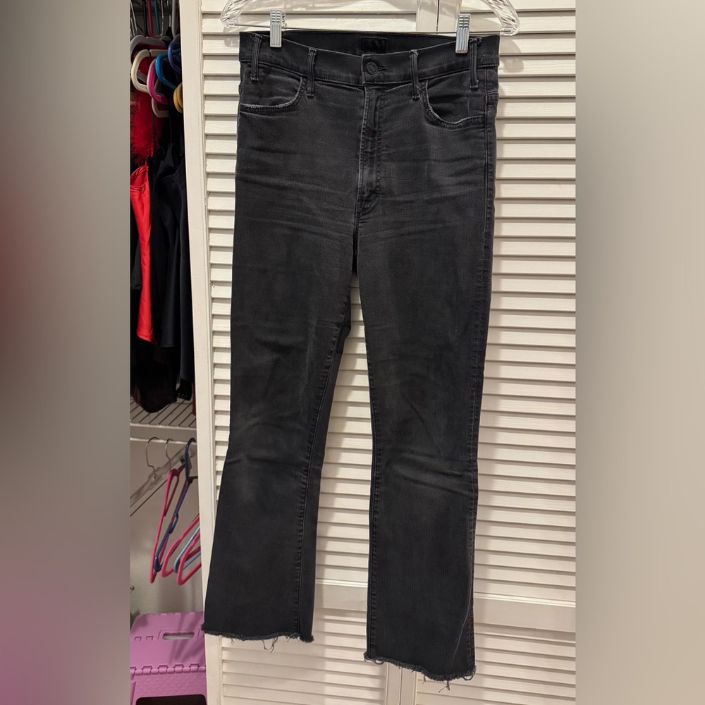 MOTHER Hustler Ankle Fray Jeans! Size 29! Faded Coloring Shown in Photos!